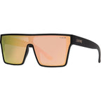 Wasteland, Matte Black/Pink Mirror Lenses