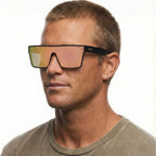 Wasteland, Matte Black/Pink Mirror Lenses