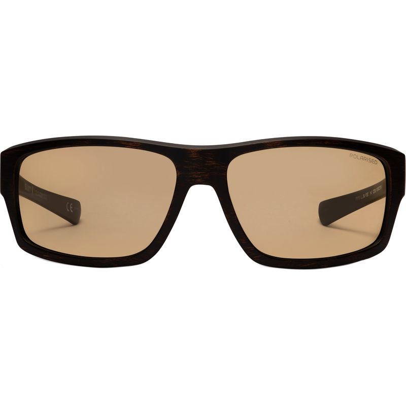 Liive Elliot X Brown Brushed Bronze Photochromic Polarised Front
