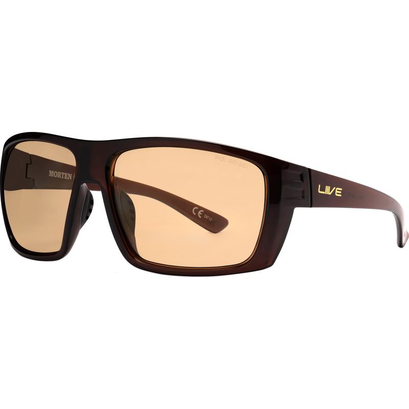 Liive Morten X Xtal Beer Brown Photochromic Polarised Angle
