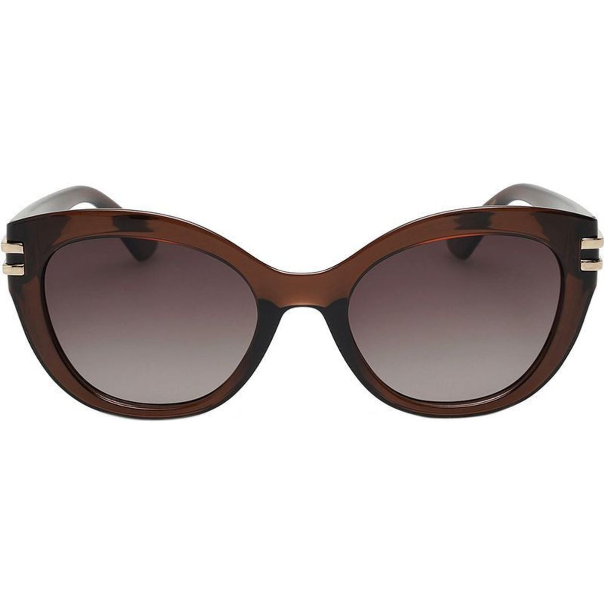 Hallie, Nutshell Brown/Brown Gradient Polarised Lenses