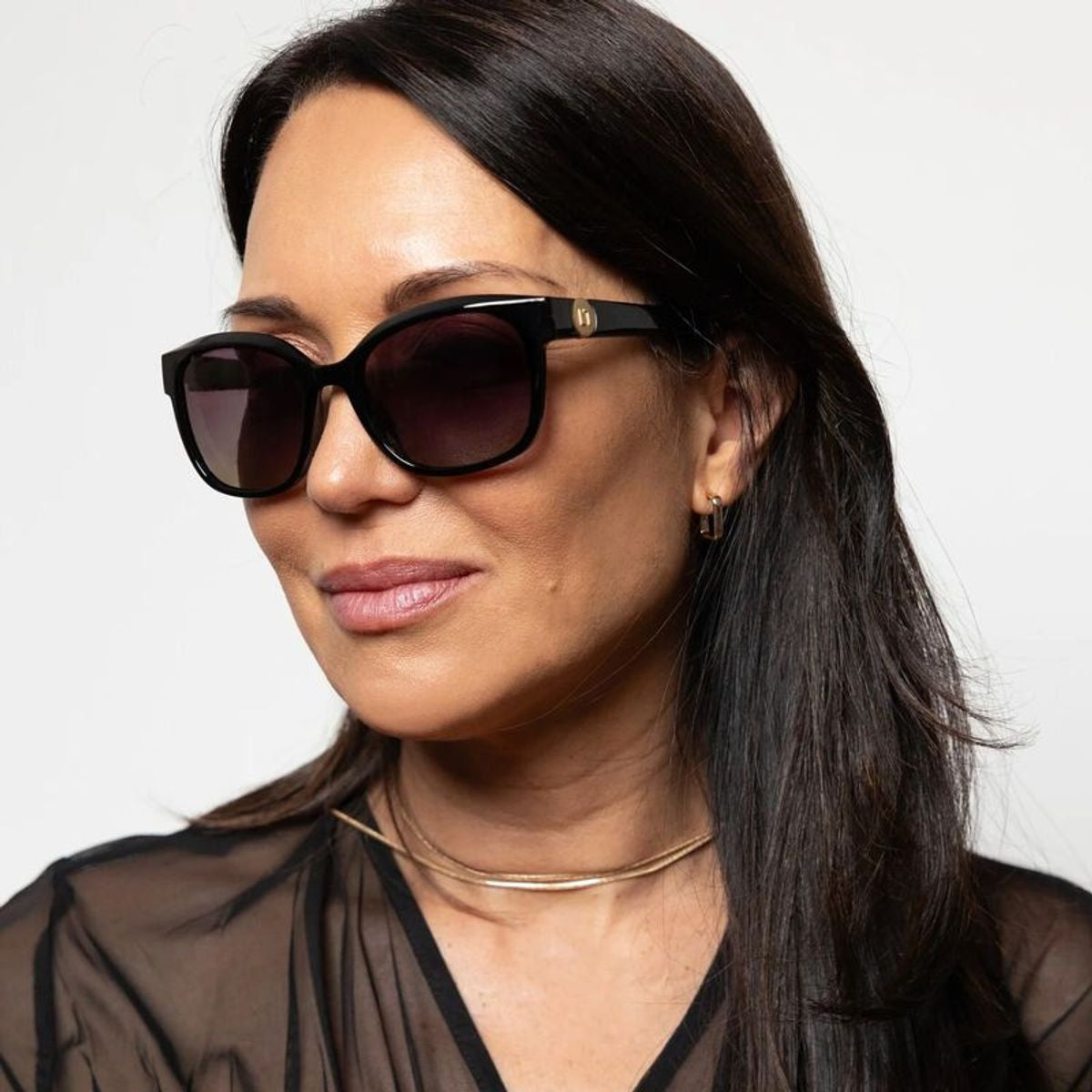 Harmony, Black and Gold/Smoke Polarised Lenses