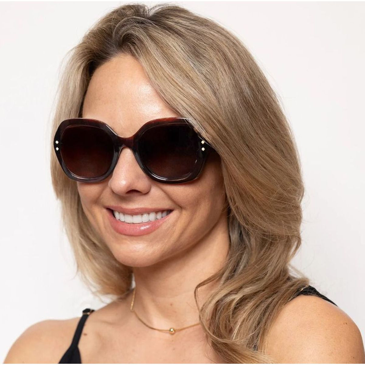 Kamilla, Brown/Brown Polarised Lenses
