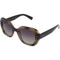 Kamilla, Grey Geo Stripe/Smoke Polarised Lenses