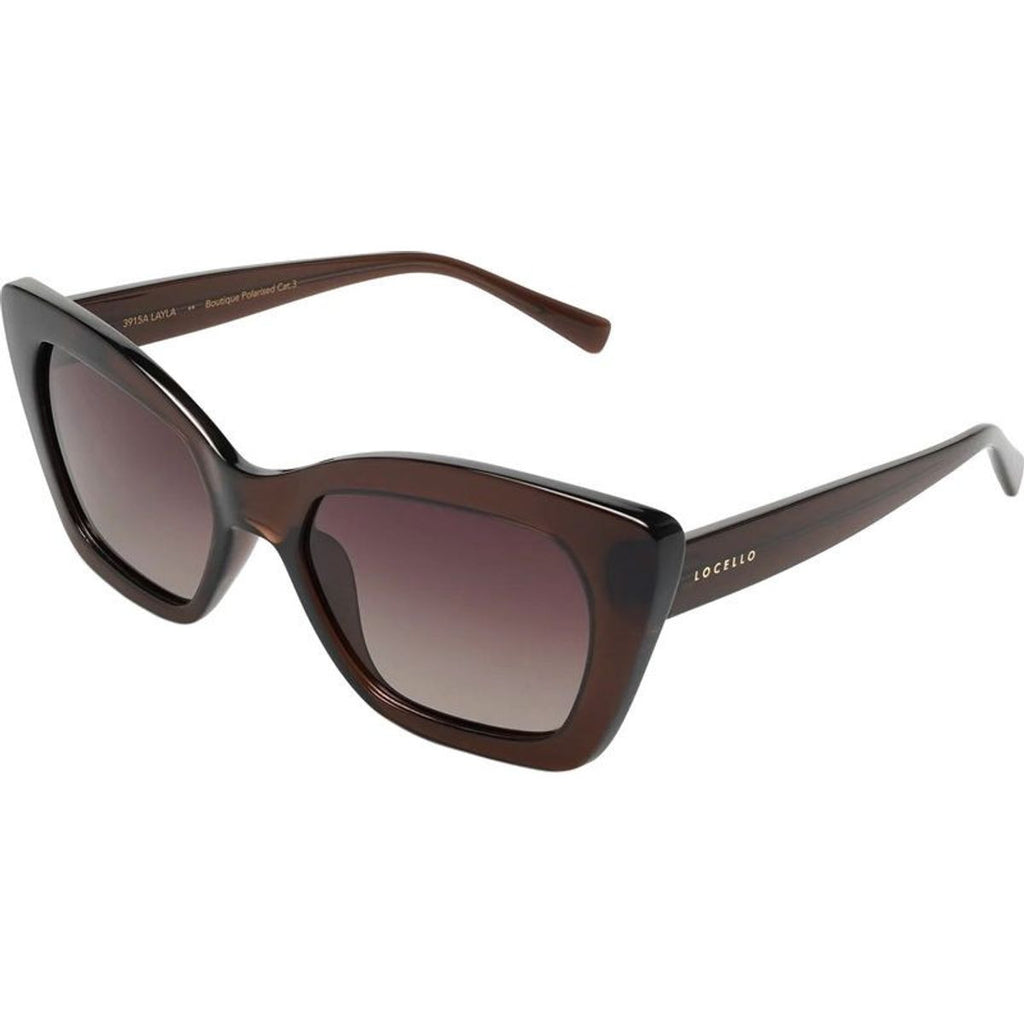 Layla, Nutshell/Brown Gradient Polarised Lenses