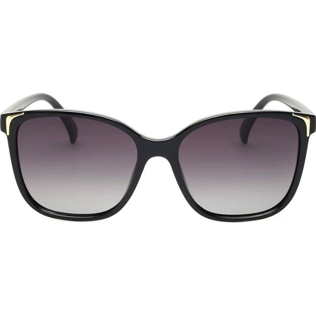 Leticia II, Black/Smoke Polarised Lenses