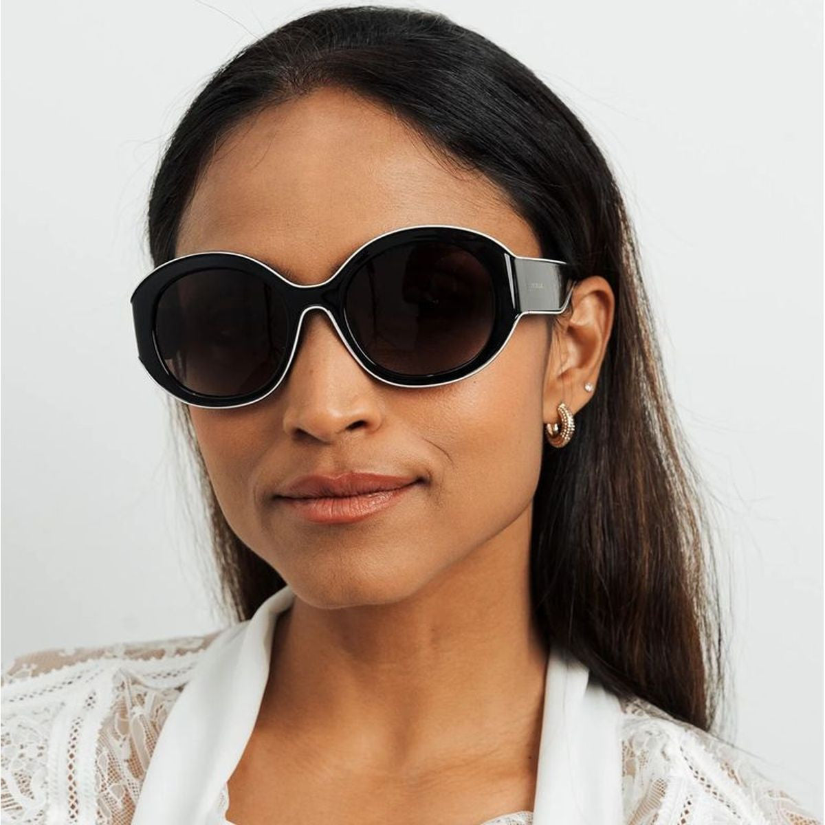 Sabrina, Black/Smoke Gradient Polarised Lenses