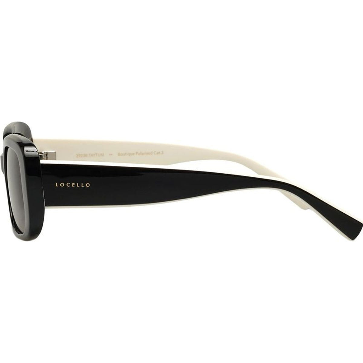 Taytum, Black and Cream/Smoke Polarised Lenses