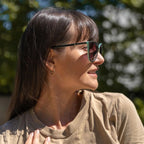 Sorella, Dark Brown and Blue/Smoke Gradient Polarised Lenses