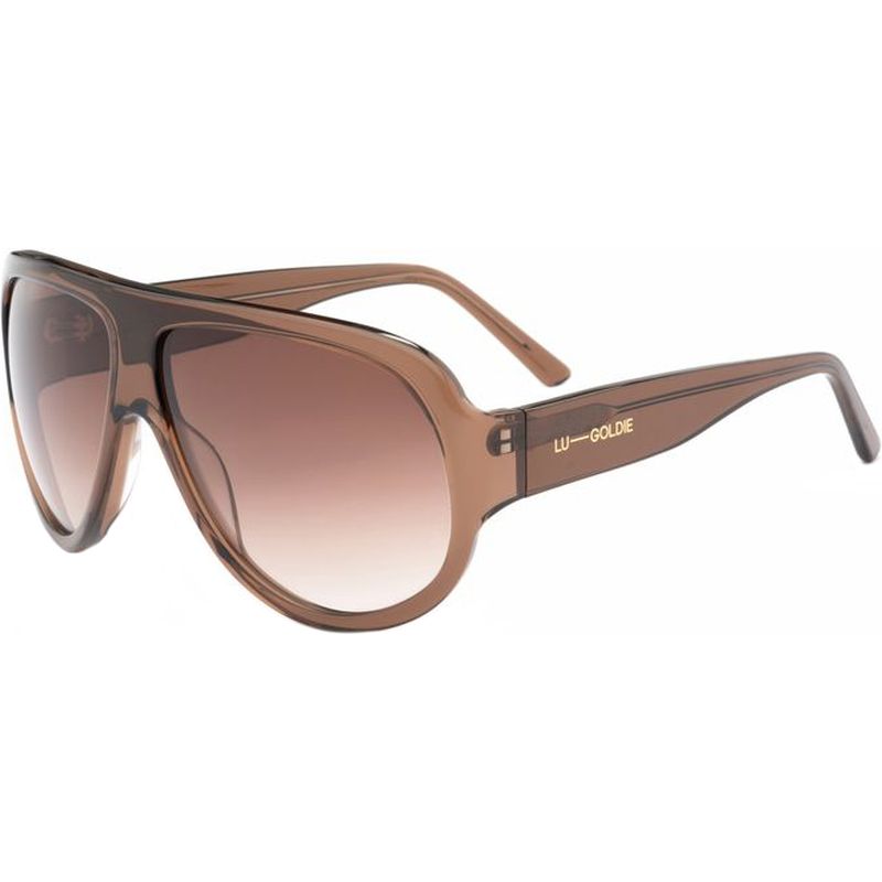 Lu Goldie Bunny Cinnamon Brown Gradient Angle