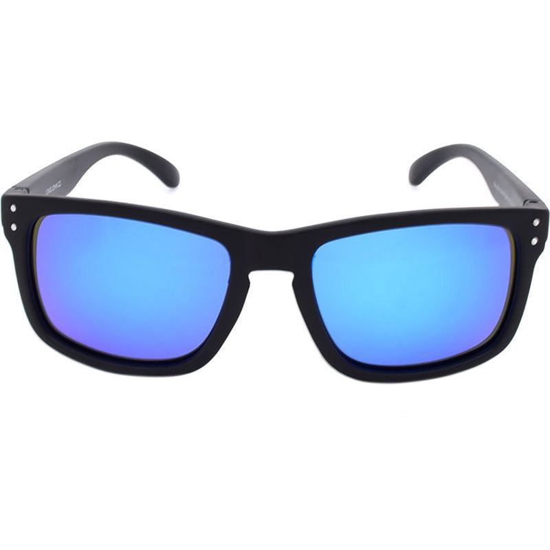 Long John, Black Floating/Blue Mirror Polarised Lenses