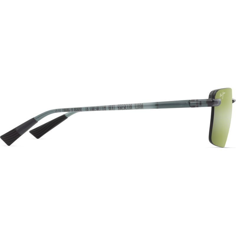 Laulima, Shiny Transparent Foliage Green/Maui HT Polarised Lenses