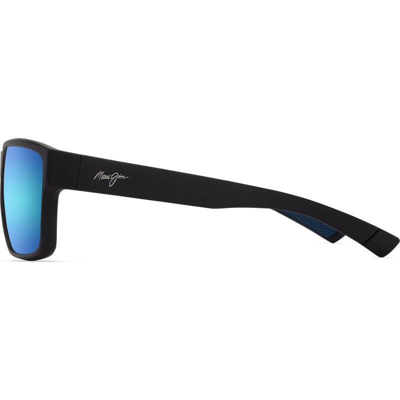 Uila, Matte Black/Blue Hawaii Glass Polarised Lenses
