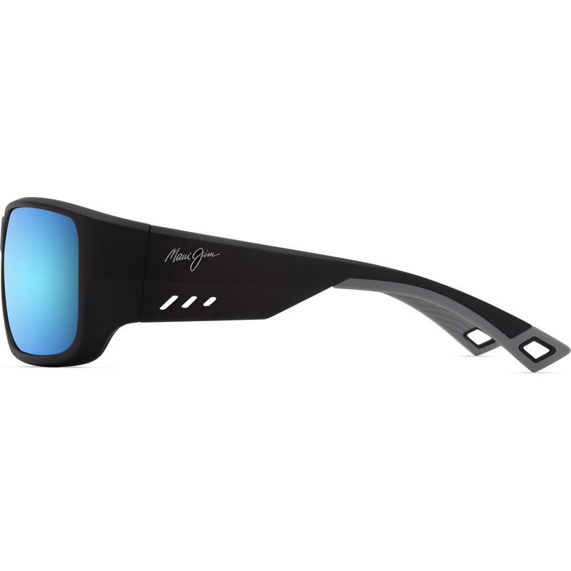Keha, Matte Black/Blue Hawaii Glass Polarised Lenses