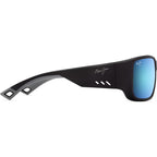 Keha, Matte Black/Blue Hawaii Glass Polarised Lenses