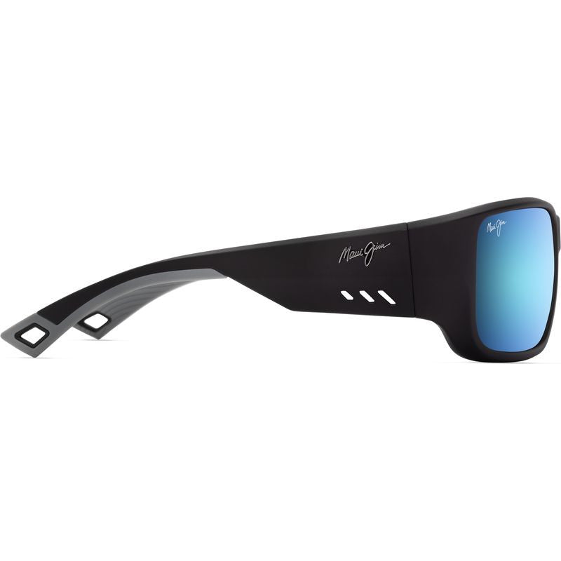 Keha, Matte Black/Blue Hawaii Glass Polarised Lenses