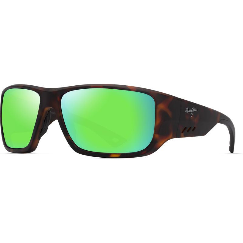 Keha, Matte Dark Havana/Maui Green Glass Polarised Lenses