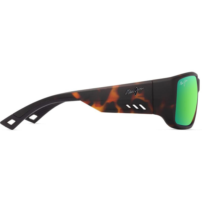 Keha Alt Fit, Matte Dark Havana/Maui Green Glass Polarised Lenses