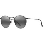 Pukaua, Shiny Dark Ruthenium/Neutral Grey Polarised Lenses