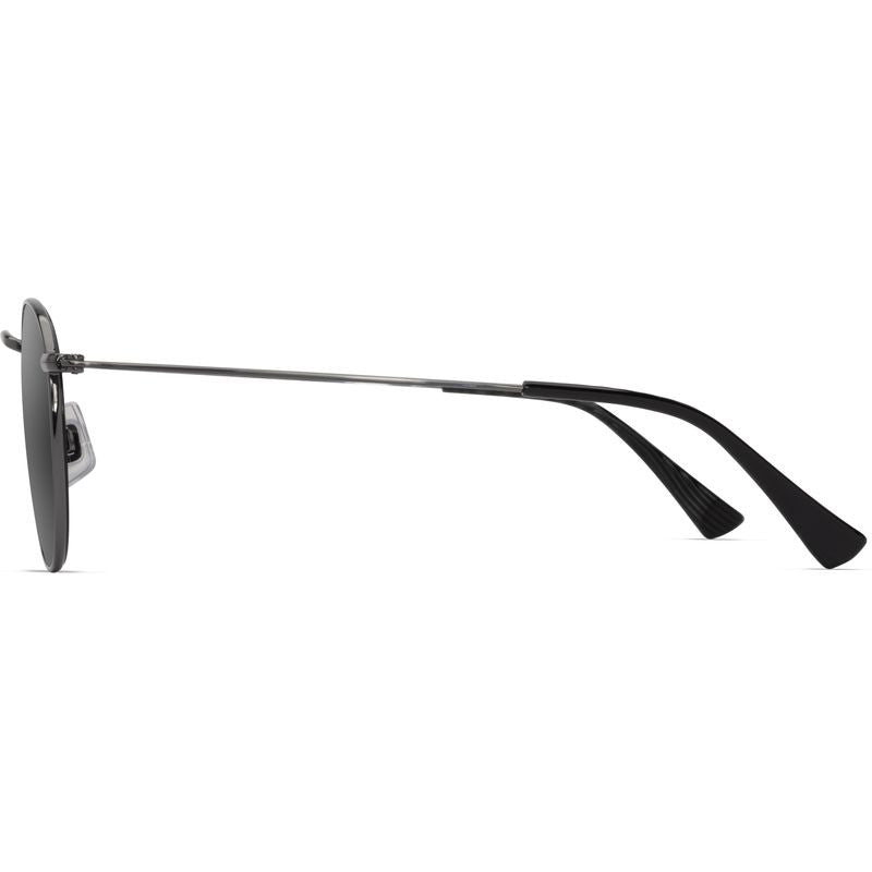 Pukaua, Shiny Dark Ruthenium/Neutral Grey Polarised Lenses