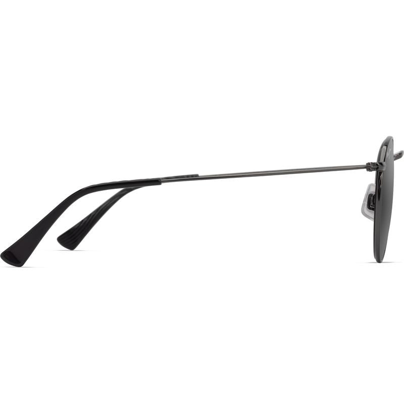 Pukaua, Shiny Dark Ruthenium/Neutral Grey Polarised Lenses