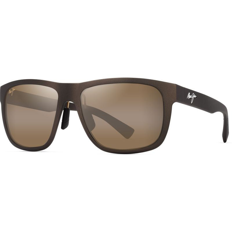 Puakea, Matte Brown/HCL Bronze Polarised Glass Lenses