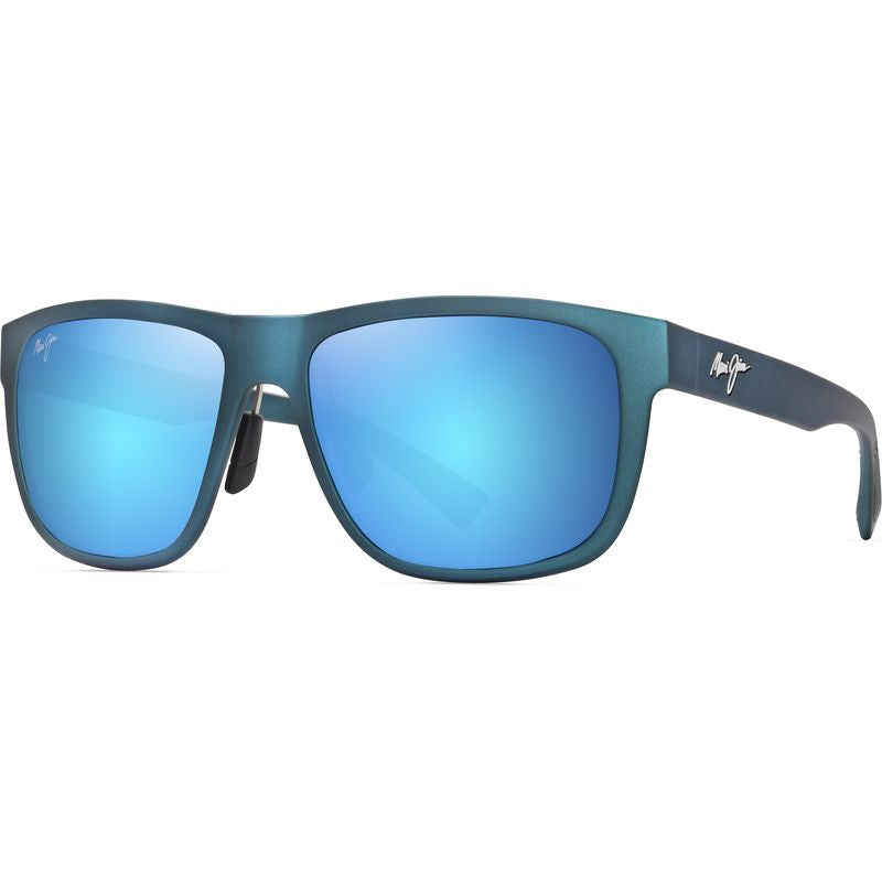 Puakea, Matte Blue/Blue Hawaii Polarised Glass Lenses