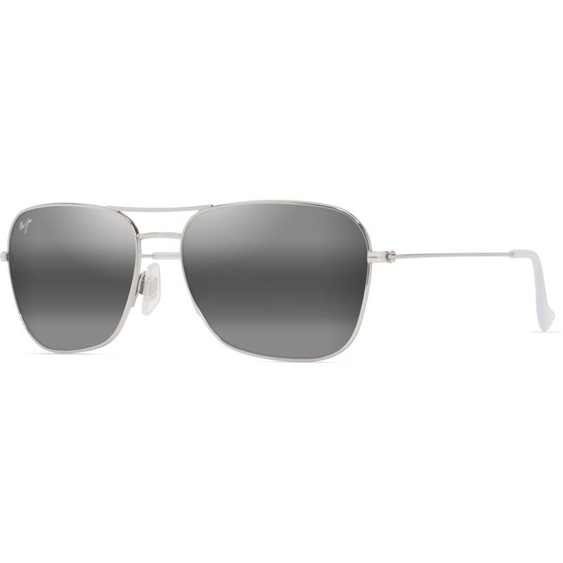 Na'auao, Shiny Silver/Neutral Grey Polarised Lenses