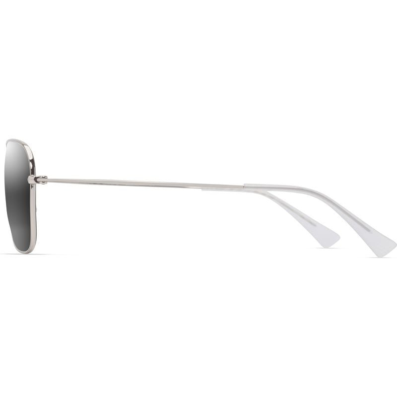 Na'auao, Shiny Silver/Neutral Grey Polarised Lenses