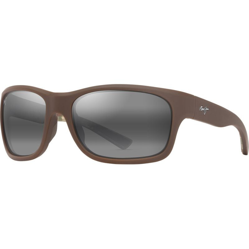 'Ano Nui, Matte Solid Brown/Neutral Grey Glass Polarised Lenses