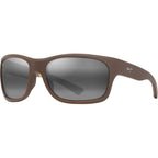 'Ano Nui, Matte Solid Brown/Neutral Grey Glass Polarised Lenses