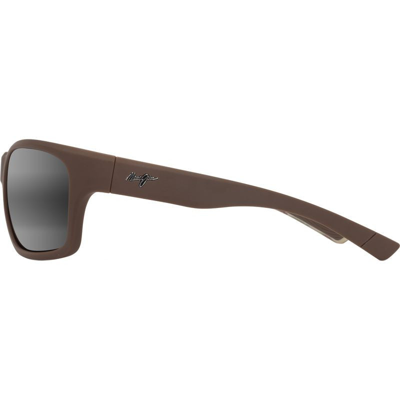 'Ano Nui, Matte Solid Brown/Neutral Grey Glass Polarised Lenses