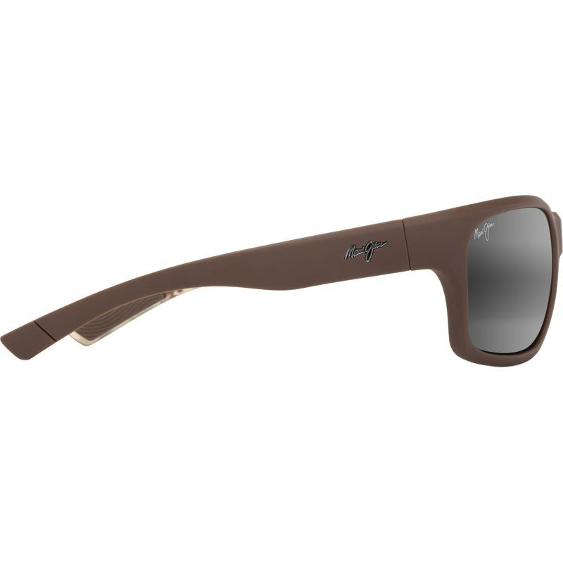 'Ano Nui, Matte Solid Brown/Neutral Grey Glass Polarised Lenses