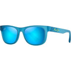 Kaulike, Matte Transparent Blue/Blue Hawaii Polarised Lenses