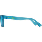 Kaulike, Matte Transparent Blue/Blue Hawaii Polarised Lenses