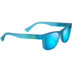 Kaulike, Matte Transparent Blue/Blue Hawaii Polarised Lenses