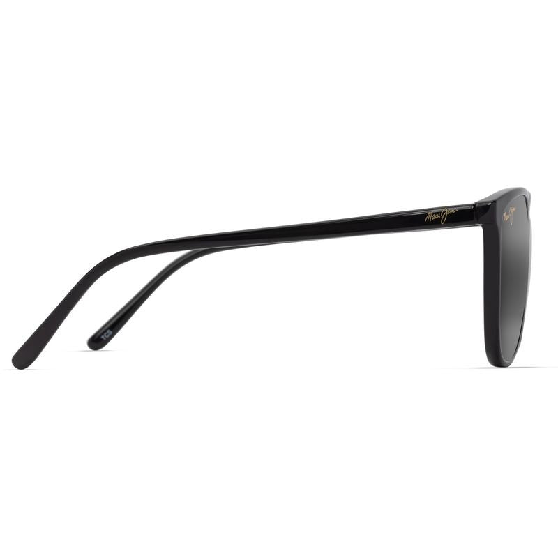 Ocean, Shiny Black/Neutral Grey Polarised Glass Lenses