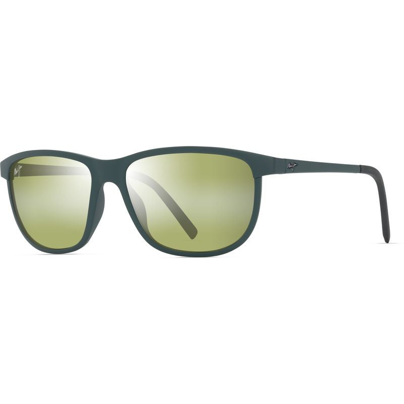 Lele Kawa, Matte Dark Military Green/Maui HT Glass Polarised Lenses