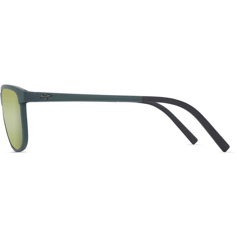 Lele Kawa, Matte Dark Military Green/Maui HT Glass Polarised Lenses