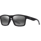 The Flats, Matte Black and Grey/Neutral Grey Glass Polarised Lenses