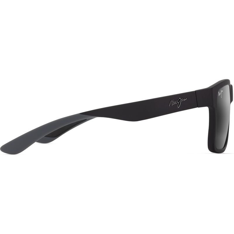 The Flats, Matte Black and Grey/Neutral Grey Glass Polarised Lenses