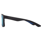 The Flats, Matte Black/Blue Hawaii Glass Polarised Lenses