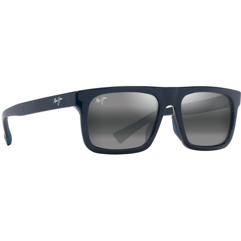 Opio, Shiny Blue/Neutral Grey Glass Polarised Lenses