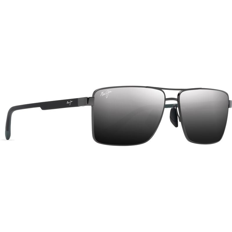 Piha, Shiny Gunmetal and Black/Silver Black Gradient Mirror Polarised Glass Lenses
