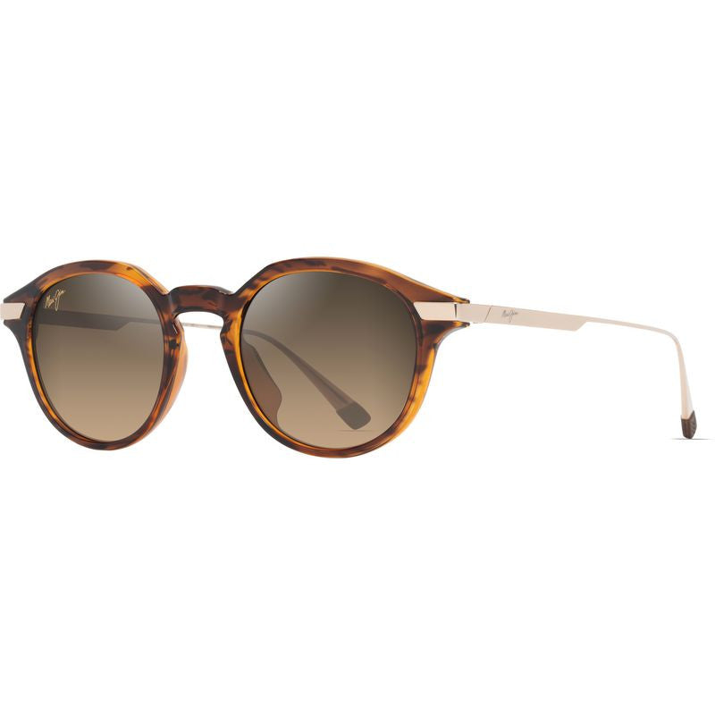 Momi, Shiny Dark Havana and Gold/HCL Bronze Polarised Lenses