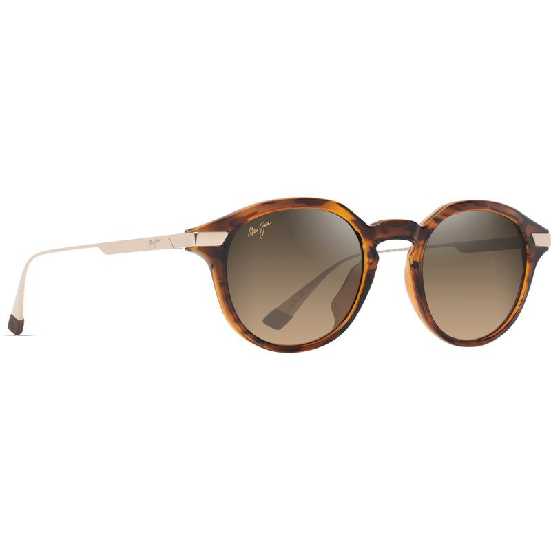 Momi, Shiny Dark Havana and Gold/HCL Bronze Polarised Lenses