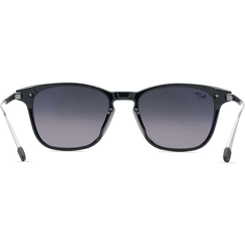 Mana'olana, Shiny Black and Gunmetal/Neutral Grey Polarised Lenses