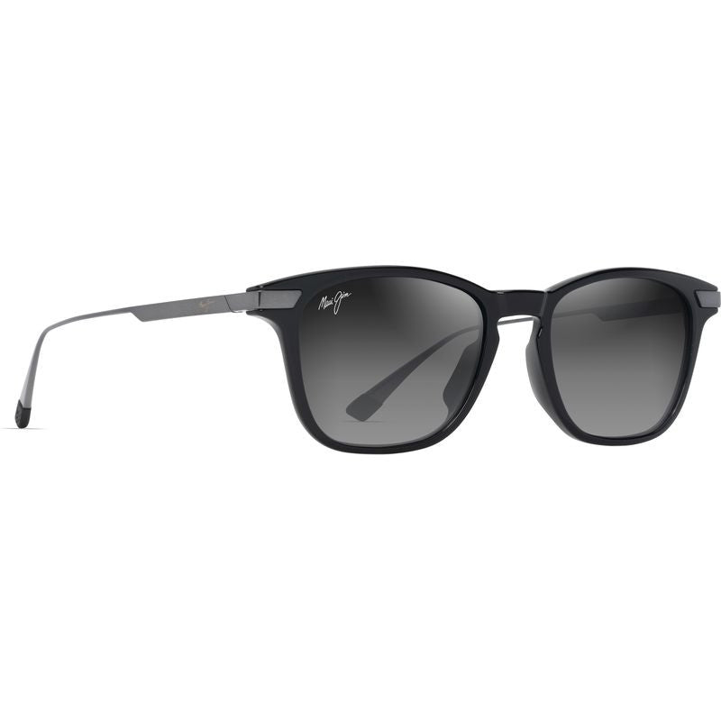 Mana'olana, Shiny Black and Gunmetal/Neutral Grey Polarised Lenses