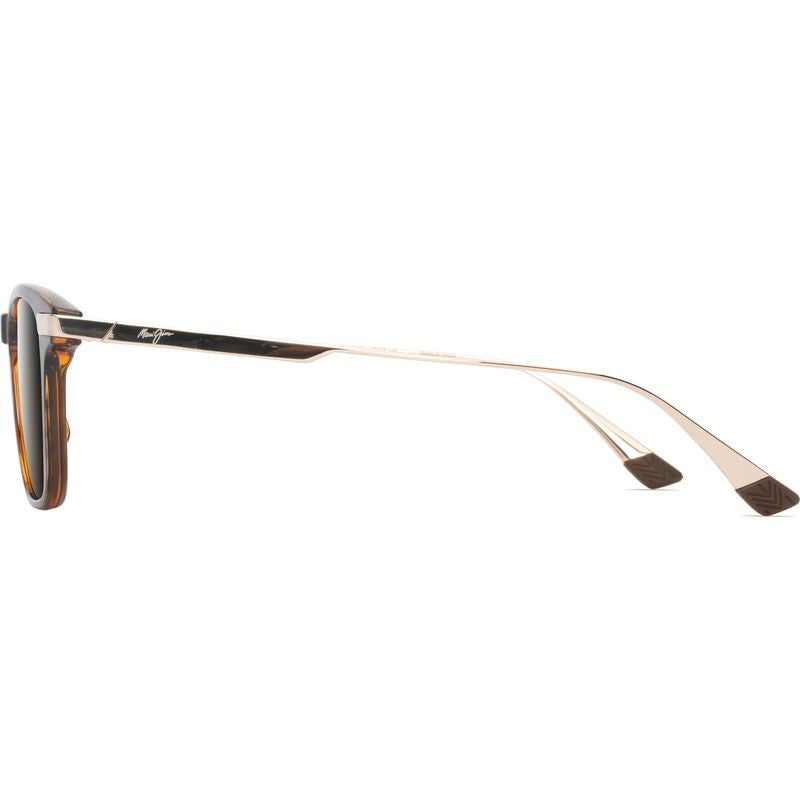 Mana'olana, Shiny Dark Havana and Gold/HCL Bronze Polarised Lenses
