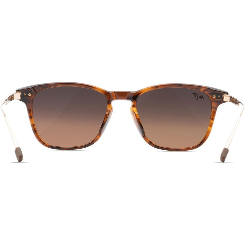 Mana'olana, Shiny Dark Havana and Gold/HCL Bronze Polarised Lenses